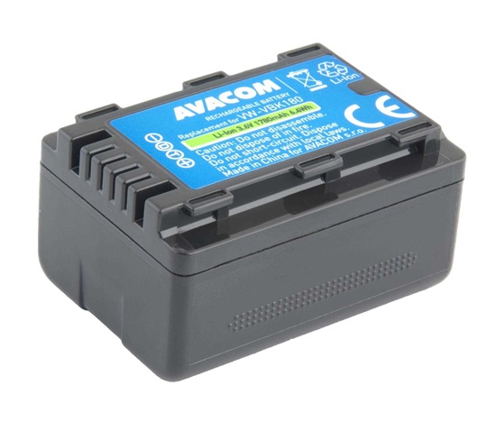 AVACOM náhradní baterie Panasonic VW-VBK180E-K Li-Ion 3.6V 1780mAh 6.4Wh