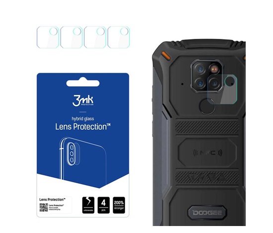 3mk ochrana kamery Lens Protection pro Doogee S68 Pro (4ks)
