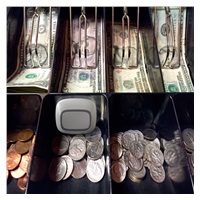 Ajax Button (8EU) ASP white (38095) bezdrátové tísňové tlačítko/dálkový ovladač scénářů