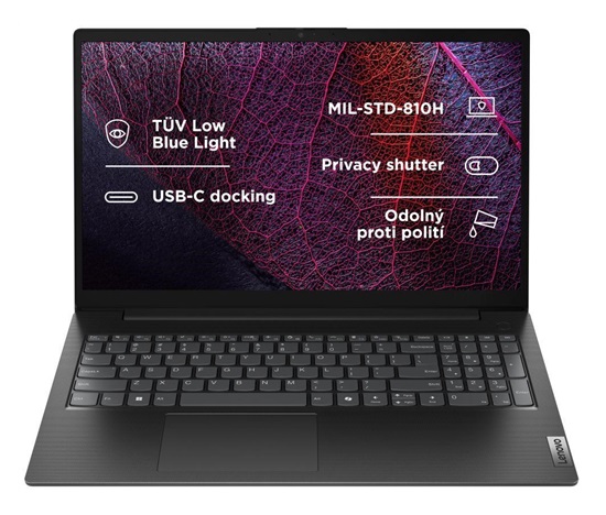 LENOVO NTB V15 G5 - Core5 120U,15.6" FHD,8GB,512SSD,cam,W11P