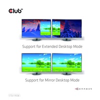 Club3D Video hub MST USB-C na 2xHDMI + USB-C PD 3.0, 4K60Hz