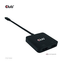 Club3D Video hub MST USB-C na 2xHDMI + USB-C PD 3.0, 4K60Hz