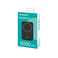 ADATA PowerBank R050 Magnetic, 5000mAh, 3.85A, černá (19.25Wh)