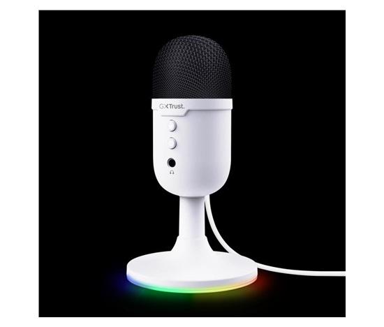 TRUST mikrofon GXT234W YUNIX USB MICROPHONE WHITE