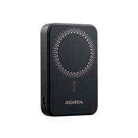 ADATA PowerBank R100 Magnetic, 10000mAh, 3.85A, černá (38.5Wh)