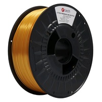 C-TECH Tisková struna (filament) PREMIUM LINE, Silk PLA, dopravní žlutá, RAL1023, 1,75mm, 1kg