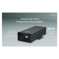 i-tec USB-C/USB-A Metal Charging + data HUB, 15W per port, 20x USB-C