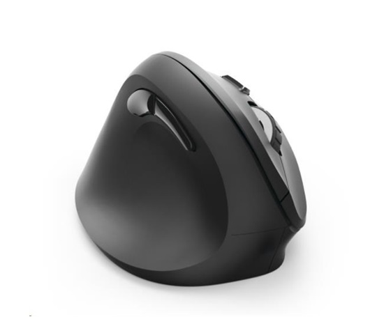 BAZAR-Hama vertikální ergonomická bezdrátová myš EMW-500L, pro leváky, černá - Poškozený obal (komplet )