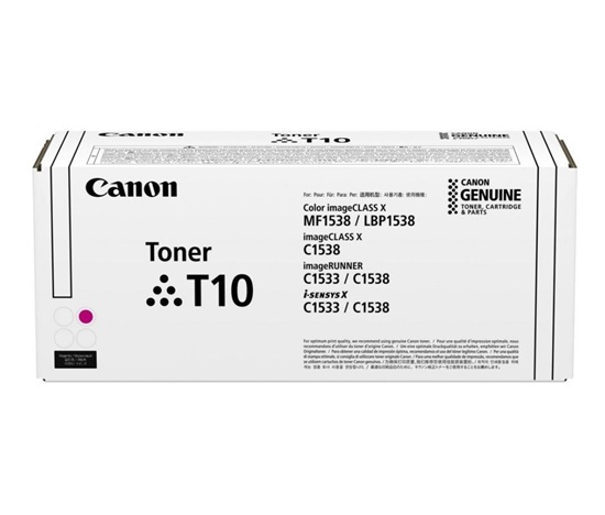 CANON TONER T10 MAGENTA pro i-SENSYS X C1533i, C1533iF, C1538i, C1538Fi  (6 000 str.)