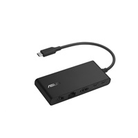 ASUS DC201 Dual 4K USB-C Dock, male: USB-C; female: HDMI,USB-A/C,RJ-45,PowerDelivery:100W