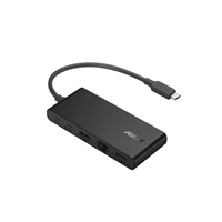 ASUS DC201 Dual 4K USB-C Dock, male: USB-C; female: HDMI,USB-A/C,RJ-45,PowerDelivery:100W
