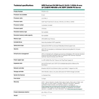 HPE PL DL380g11 5415+ (2.9/8C/23M/4800) 32G MR408i-o/4G 8-26SFF 1000Wtit 2x10G iLO6 base-T 2U NBD333 P52564-421 RENEW