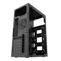 EUROCASE skříň ML N6-500B, Midi Tower, 2x USB 3.0, 2x audio, bez zdroje