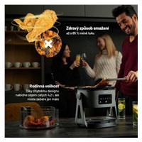 Lauben Glass&Grill Air Fryer 3in1 5500BG - horkovzdušná fritéza