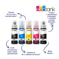 EPSON tiskárna ink EcoTank L1270, 5760x1440dpi, A4, 33ppm, USB, Wi-Fi,Záruka 5 let  po registraci zdarma