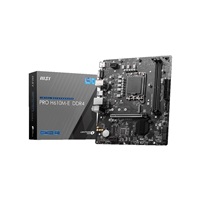 BAZAR - MSI MB Sc LGA1700 PRO H610M-E DDR4, Intel H610, 2xDDR4, 1xHDMI, 1xVGA, mATX - Po opravě (Bez příšlušenství)