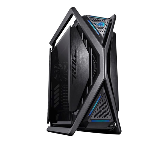 ASUS case ROG HYPERION (GR701) BTF, Big Tower, průhledná bočnice, 4x 140mm Fan, černá