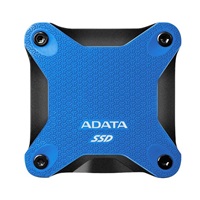 ADATA Externí SSD 2TB SD620, USB Micro-B, USB 3.2 Gen 2, R:520/W:460MB/s, modrá