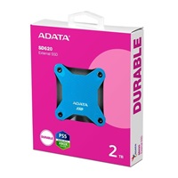 ADATA Externí SSD 2TB SD620, USB Micro-B, USB 3.2 Gen 2, R:520/W:460MB/s, modrá