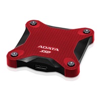 ADATA Externí SSD 2TB SD620, USB Micro-B, USB 3.2 Gen 2, R:520/W:460MB/s, červená