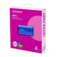 ADATA Externí SSD 4TB SE880, USB-C 3.2 Gen 2x2, R:2000/W:2000MB/s, modrá