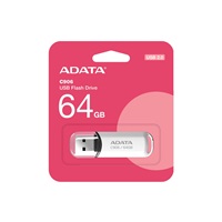 ADATA Flash Disk 64GB C906, USB 2.0, bílá