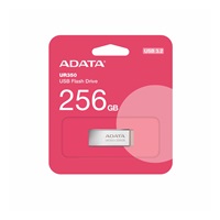 ADATA Flash Disk 256GB UR350, USB 3.2, stříbrno-hnědá