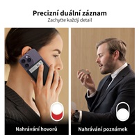 PLAUD NOTE Black - AI záznamník