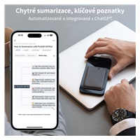 PLAUD NOTE Silver - AI záznamník