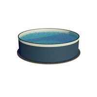 Planet Pool CF bazén Planet Pool ANTRAZIT/Blue – samotný bazén 450 x 120 cm