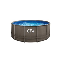 CF FRAME nadzemní bazén rámové konstrukce - 366 x 132 cm, ratan
