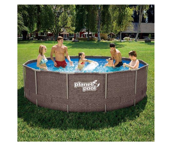 Bazén Planet Pool FRAME ratan - 305 x 91 cm