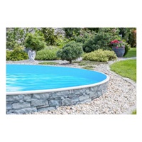 CF Blue bazénová fólie pro bazén průměr 4,6 m x 1,2 m