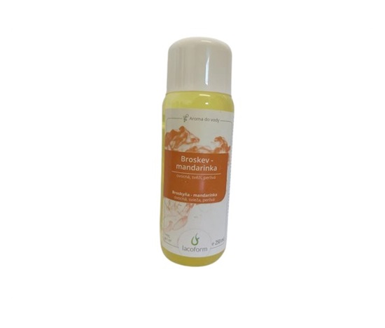 Lacoform aroma do vody Broskev - mandarinka 250 ml