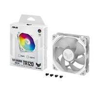 ASUS ventilátor TUF GAMING TR120 ARGB, 1x120mm, bílá