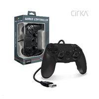 Cirka NuForce Wired Game Controller for PS4/PC/Mac (Black)