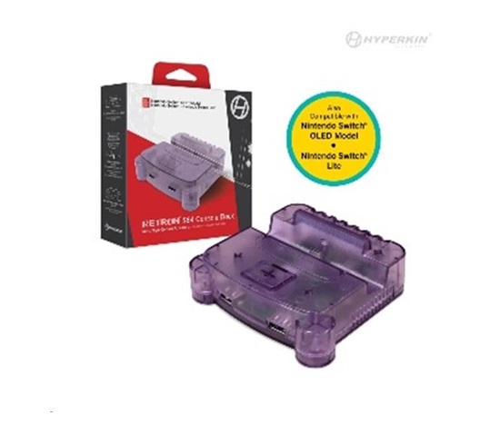 Hyperkin RetroN S64 Console Dock for Nintendo Switch (Purple)