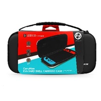 Hyperkin CarryMate EVA Nintendo Switch/OLED/Lite Hard Shell Case (Solid Black)