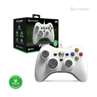 Hyperkin Xenon Wired Controller for Xbox Series|One/Win 11|10 (White) Licensed by Xbox