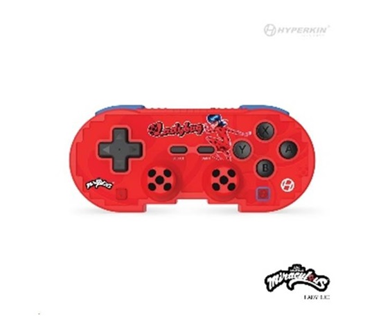 Hyperkin Pixel Art Miraculous Bluetooth Controller for Nintendo Switch/PC/Mac/Android (Ladybug)