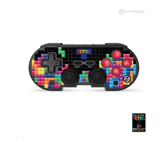 Hyperkin Pixel Art Tetris Bluetooth Controller for Nintendo Switch/PC/Mac/Android (Tetrimino Stack)