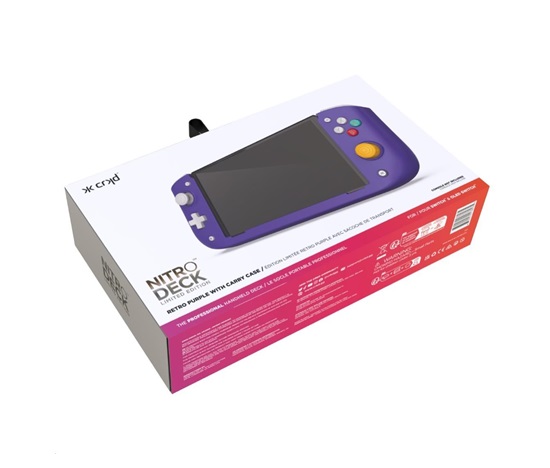 Nitro Deck Retro Purple Limited Edition for Switch