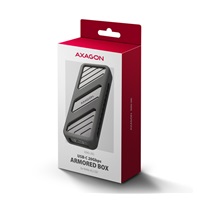 AXAGON EEM2-20G, USB-C 20Gbps - M.2 NVMe SSD kovový ARMORED box
