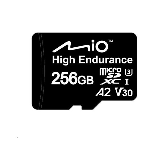 Mio 256 GB microSDXC, V30, U3, A2 paměťová karta