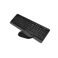 A4tech Set klávesnice+myš FG1012, Bezdrátový, US, černá