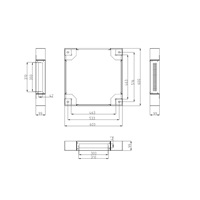 LEXI-Net Podstavec s filtrem pro stojanový rozvaděč 600x600