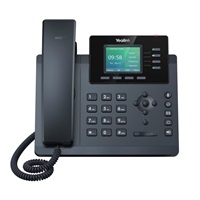 Yealink SIP-T34W WiFi telefon, s napájecím adaptérem, 2,3" 132x64 grafický, 2x RJ45 10/100,