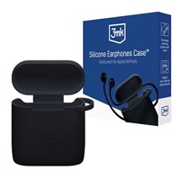 3mk ochranný kryt Silicone AirPods Case pro Apple AirPods 3rd gen., černá
