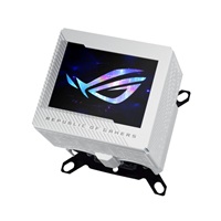 ASUS vodní blok CPU ROG RYUJIN III WB, 3.5" LCD displej, bílá