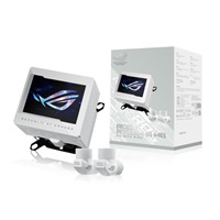 ASUS vodní blok CPU ROG RYUJIN III WB, 3.5" LCD displej, bílá